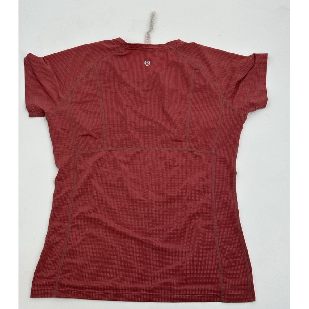Lululemon Swiftly Tech 2.0 Shirt Womens  Pink Mist Slim Fit Short SleeveXL‎